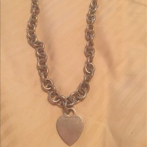Tiffany "retired heart necklace"