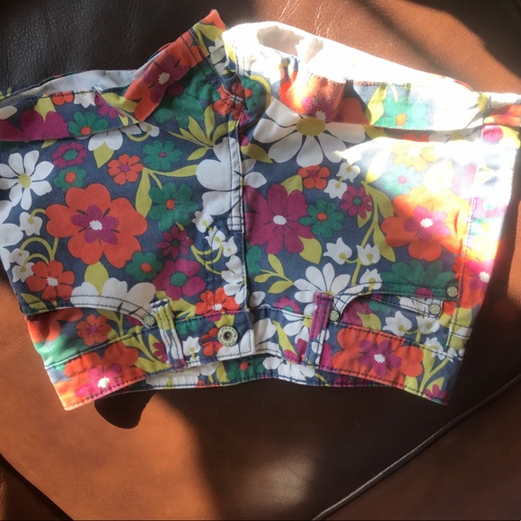 Johnnie b by Boden flower shorts - Picture 1 of 3