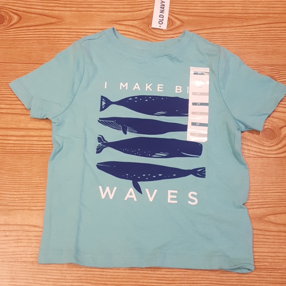 I MAKE BIG WAVES! 2T t-shirt