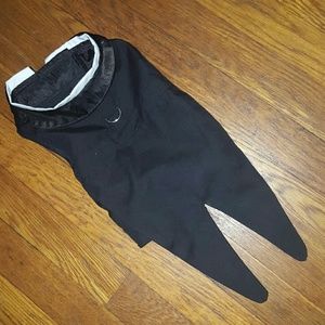 Adorable small dog tuxedo! black and white