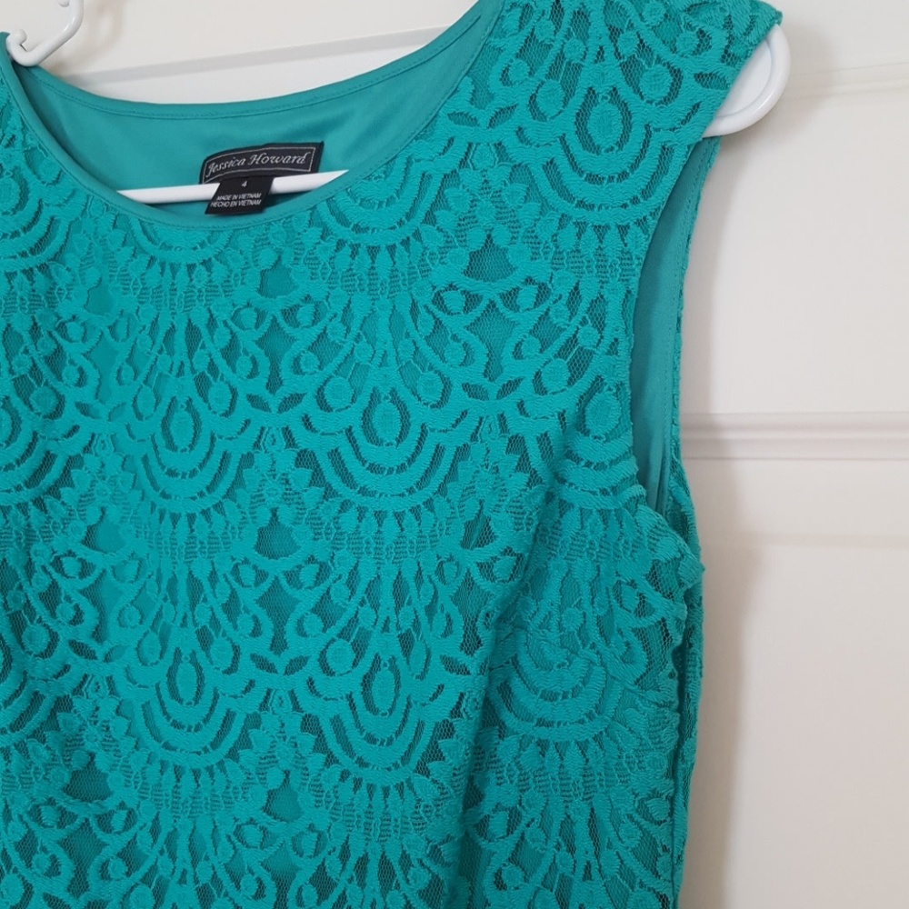 NEW Lace Overlay Dress, beautiful!