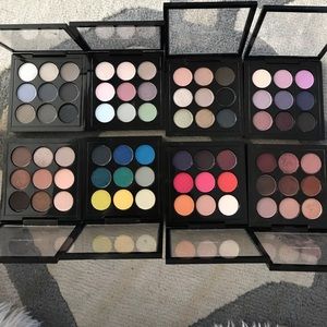 MAC X9 palettes bundle! Gently swatched!
