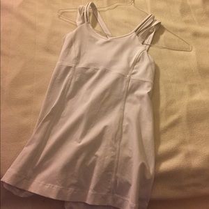 NEW lululemon white tank