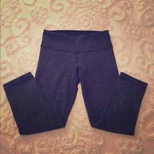 Lululemon wunder under cropped reversible leggings