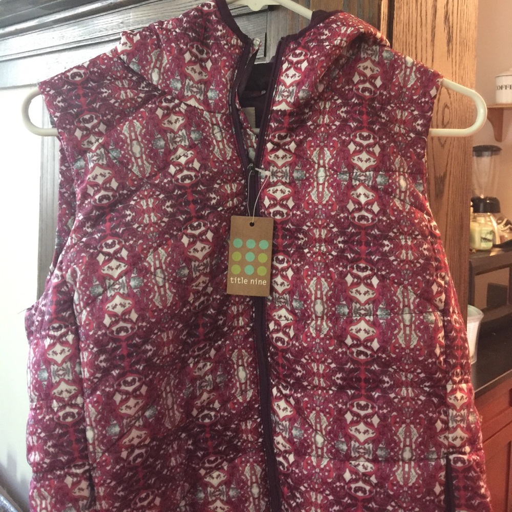 NWT Multicolored Title Nine Vest