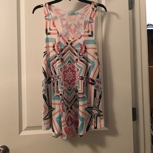 Karlie racerback tank sz L
