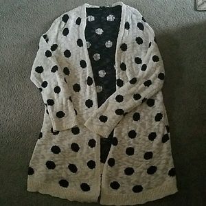 Polka Dot Cardigan