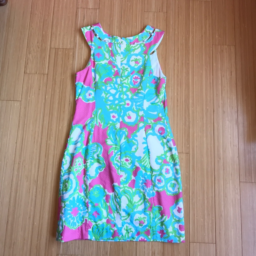 Lilly Pulitzer Lindy shift: PB Pink a Delicacy - Picture 3 of 5