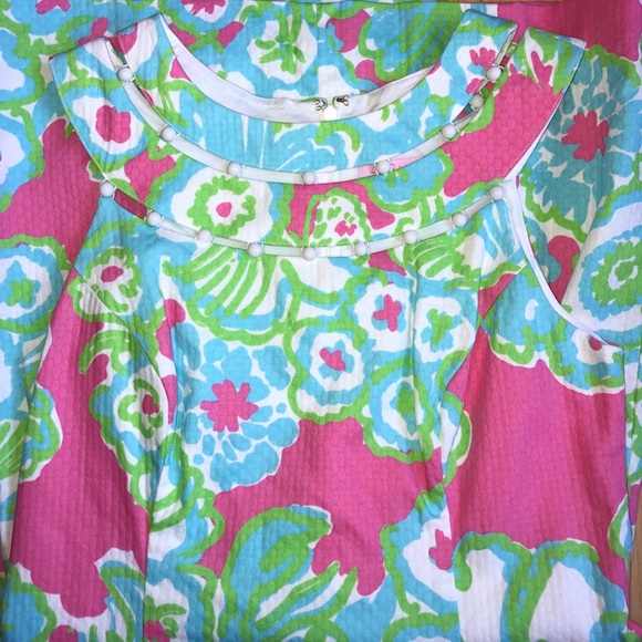 Lilly Pulitzer Lindy shift: PB Pink a Delicacy - Picture 4 of 5