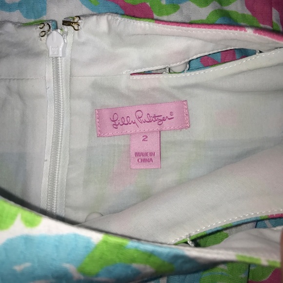 Lilly Pulitzer Lindy shift: PB Pink a Delicacy - Picture 5 of 5