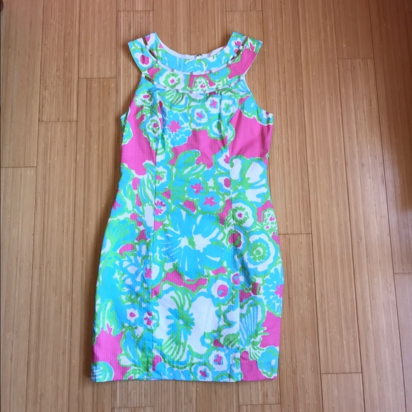 Lilly Pulitzer Lindy shift: PB Pink a Delicacy - Picture 2 of 5