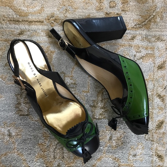 Spectator Oxford Sling-back - Picture 1 of 5