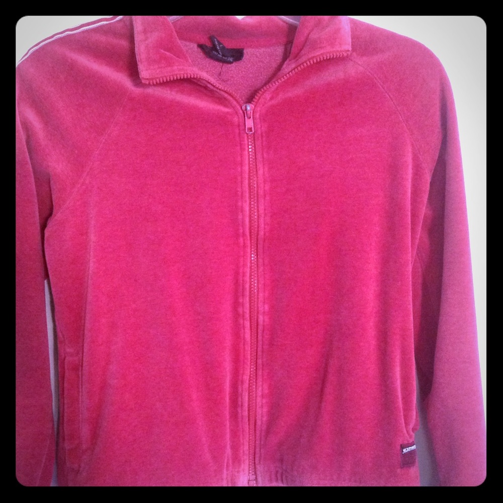 Cherry red sweatshirt