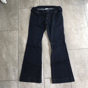 Liz Lange 🤰 maternity jeans under bump boot cut