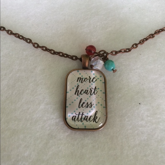 Lemondime Jewelry - FREE w/ purchase New More Heart Necklace