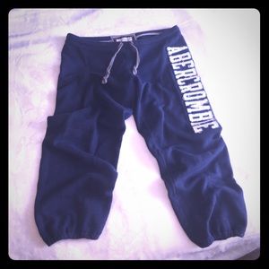 Abercrombie & Fitch Crop Sweatpants