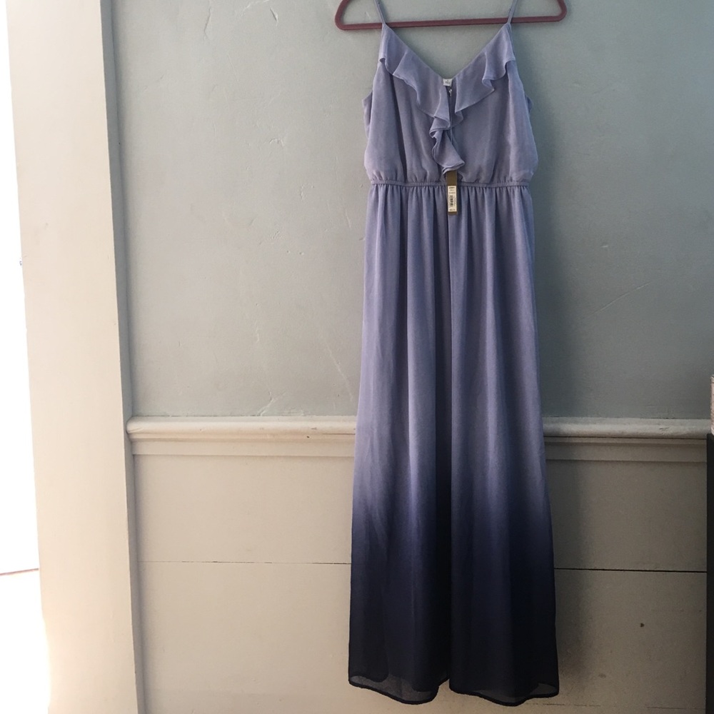 Women's LC Lauren Conrad Ruffle Ombré  Maxi Dress