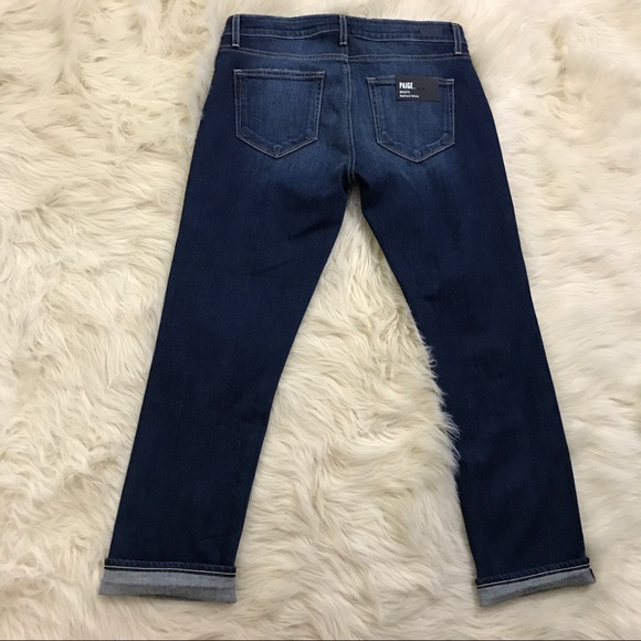 Paige "Brigitte" boyfriend skinny crop jeans - Picture 5 of 5