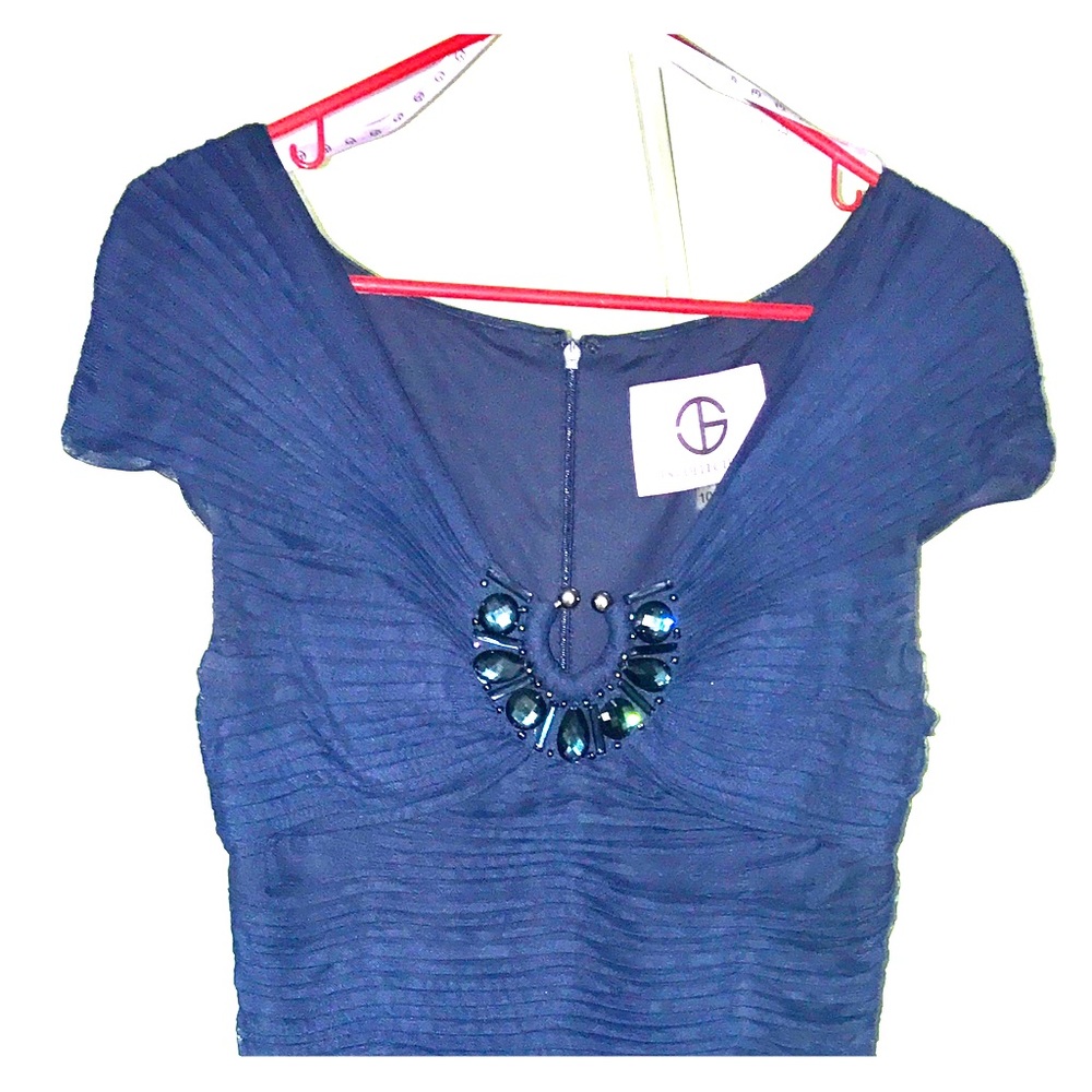 JS Collection Dress Dark Blue size 10
