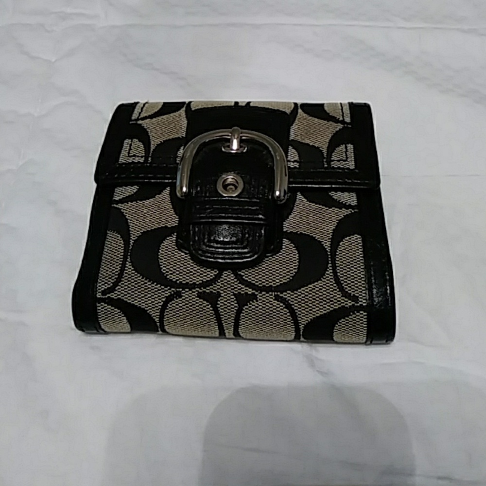 Black Coach Wallet