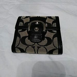 Black Coach Wallet