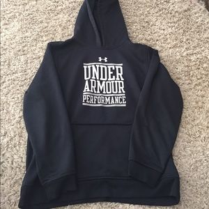 Youth Under Armour hooded sweatshirt