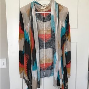Billabong sweater shawl