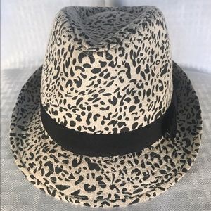 Fedora Hat-Animal Print