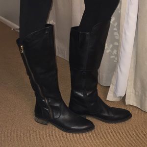 Steve Madden Leather Riding Boots