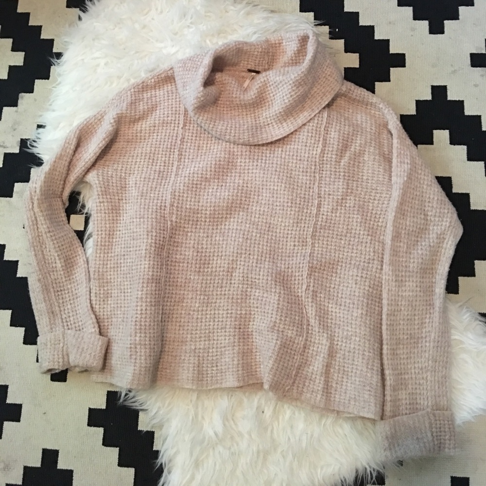 Free people cowl neck sweater
