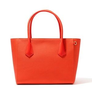 Dagne Dover 15" tote in vermillion
