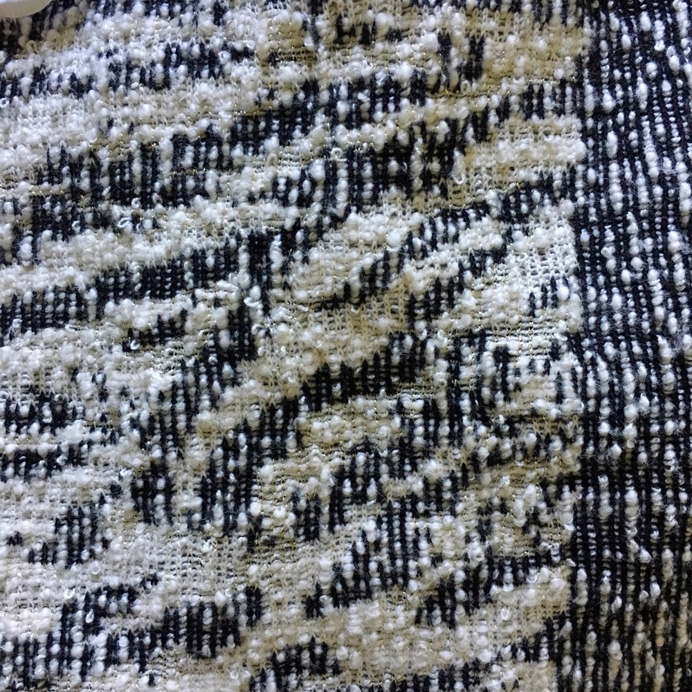 H&M Tweed Patterned Robe Coat XS - Picture 6 of 6