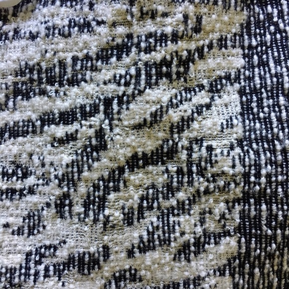 H&M Tweed Patterned Robe Coat XS - Picture 6 of 6