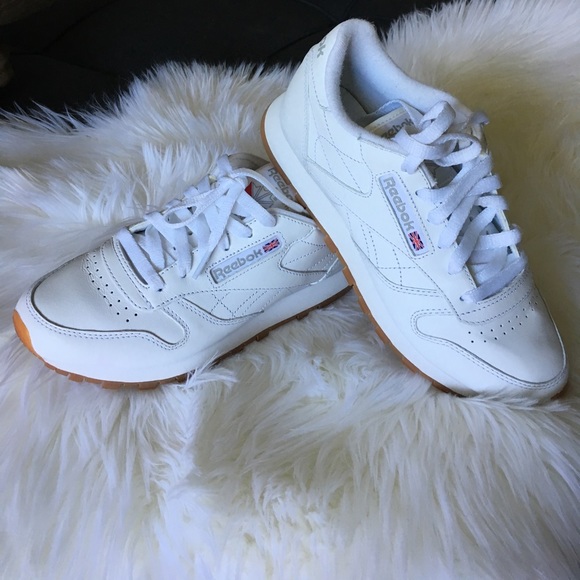 Reebok Shoes Reebok White Gum Sole Original Sneakers