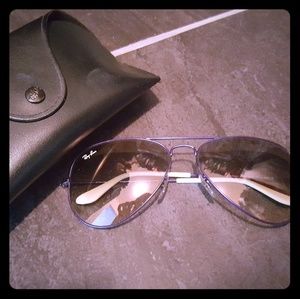 Purple Ray-ban Aviators