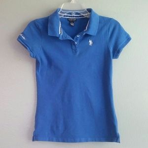 U.S. Polo Assn. Blue Polo Shirt