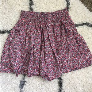 VS Pink floral skirt