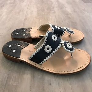 Jack Rogers Navy Palm Beach Sandal