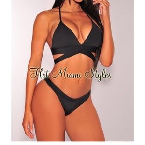 Black Wrap Around Bikini