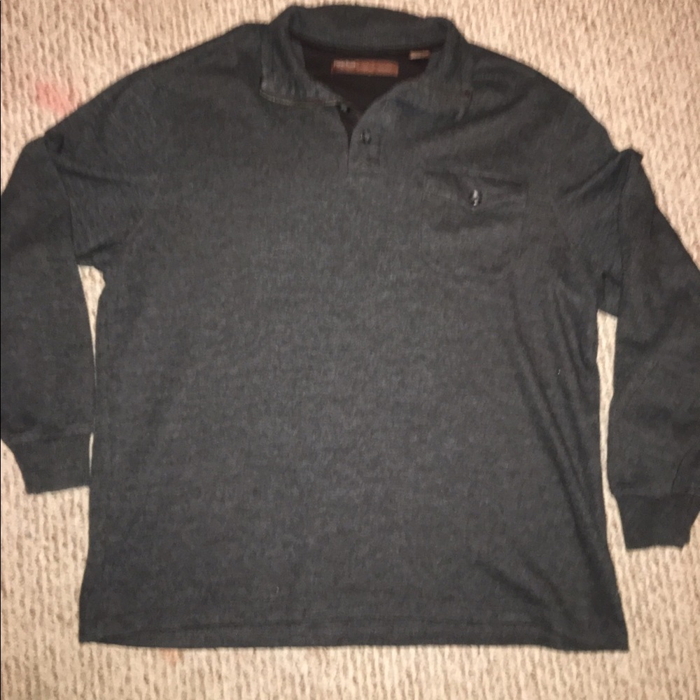 Grey Perry Ellis men's sweater