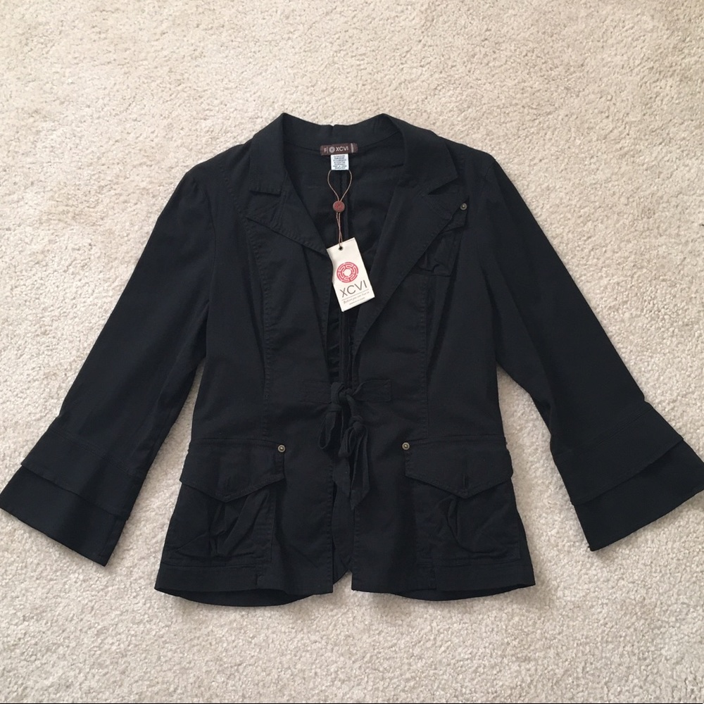 XCVI Black Blazer