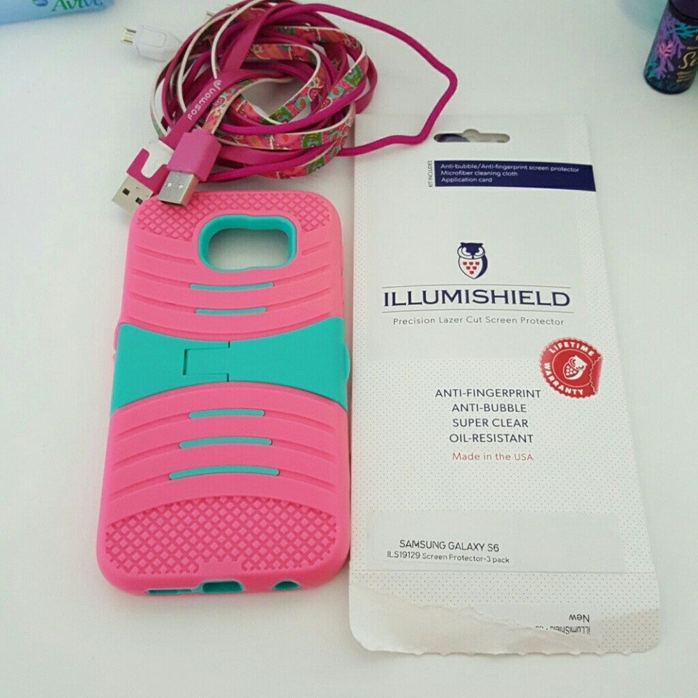 Galaxy s6 case with accessories
