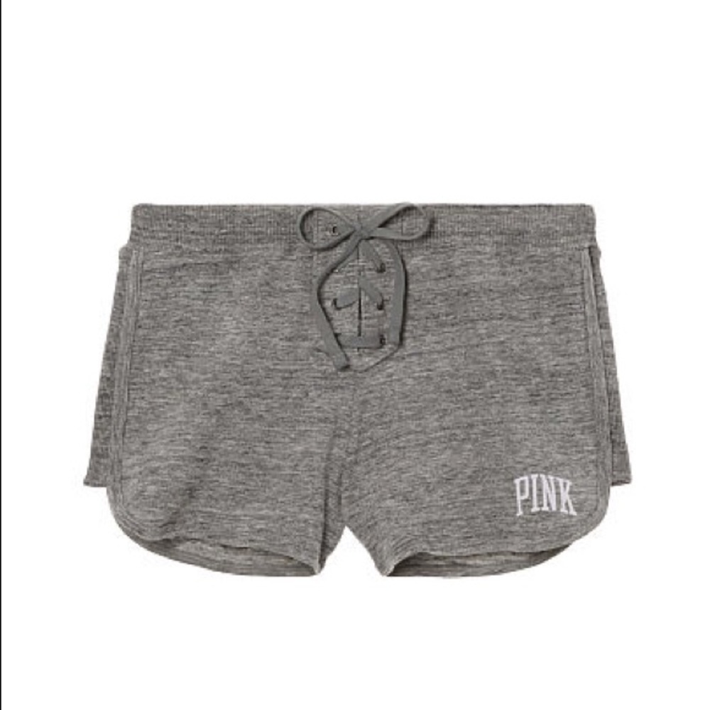 PINK Lace Up Short