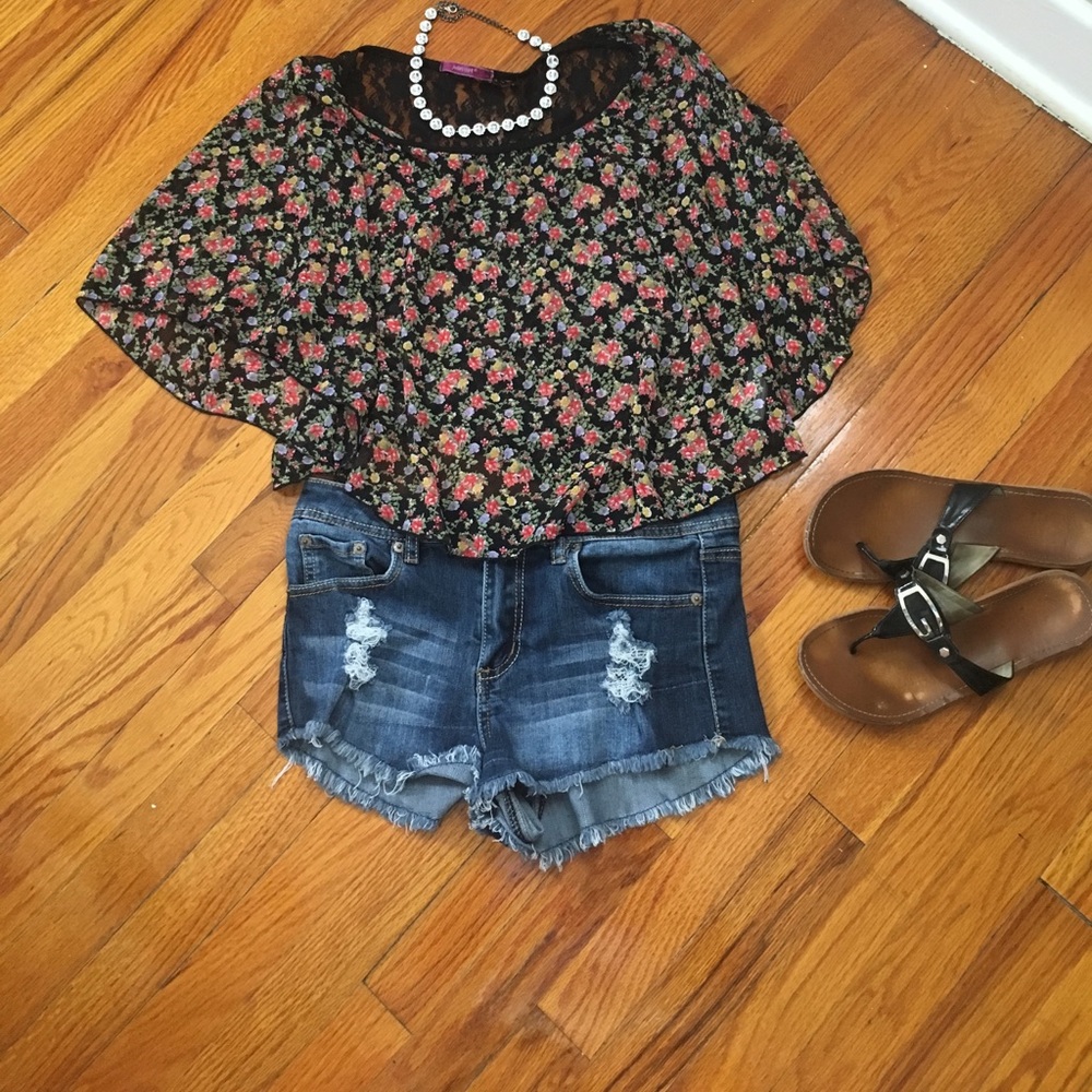 Cute Floral Top