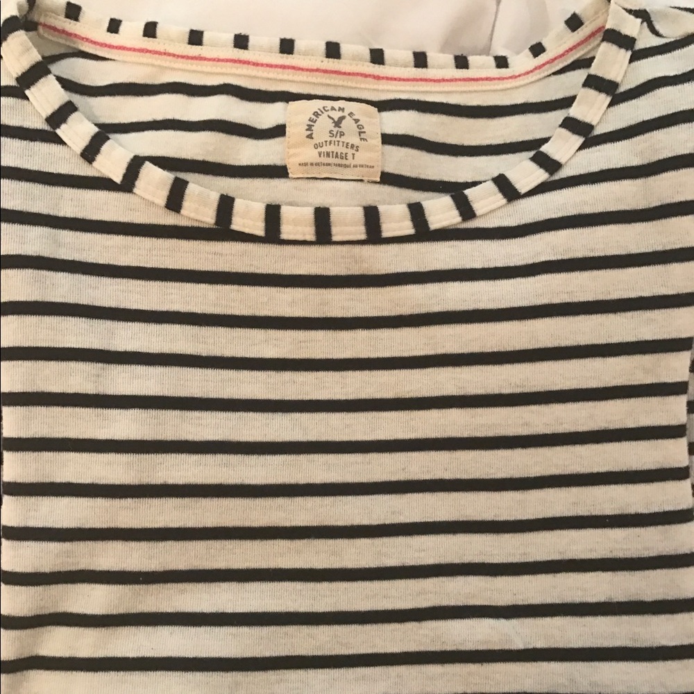 American Eagle Striped Shirt