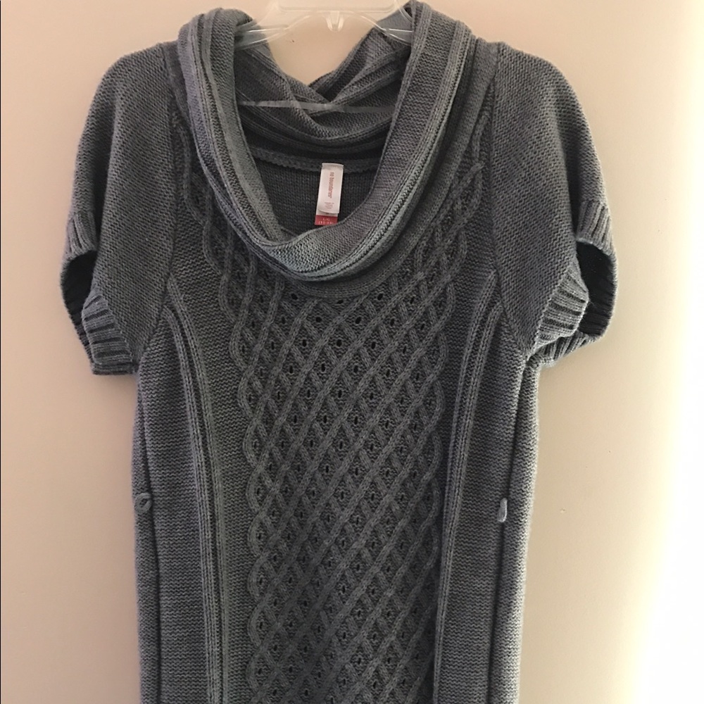 No Boundaries grey sweater dress