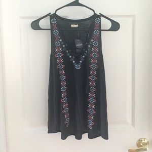 NWT Lace-up Holister Tank