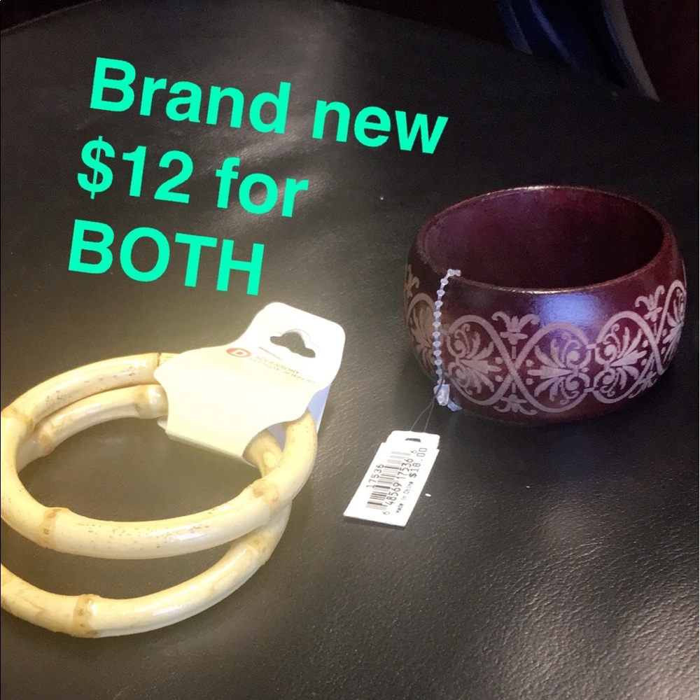 BRAND NEW WOOD BANGLES!