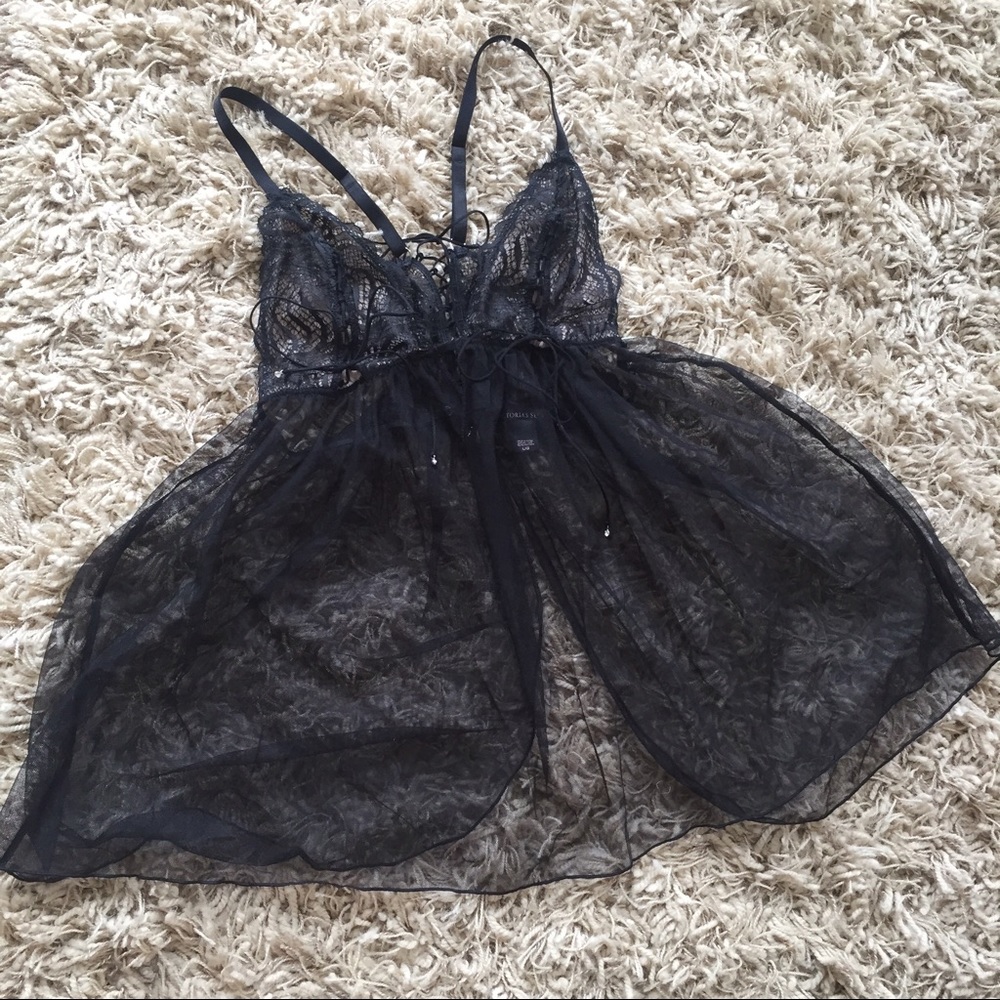 ✨ Victoria's Secret Black Babydoll ✨