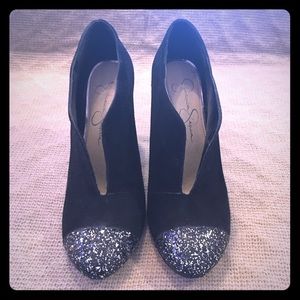 Jessica Simpson heeled bootie